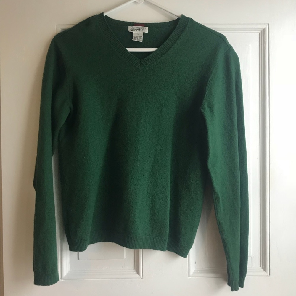 Barney’s New York Piattelli Merino V-Neck Sweater